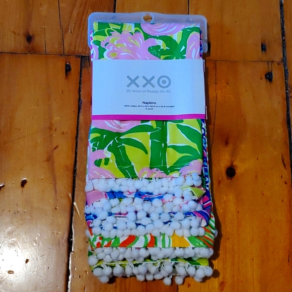 Lilly for Target Dinner Napkins (4 count) - Picture 1 of 4